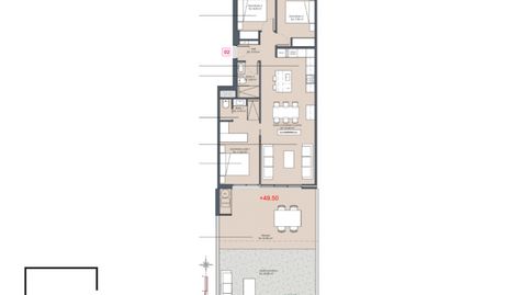 Este moderno y luminoso piso de planta baja en Benijófarnbspofrece una combinación perfecta de diseño, amplitud y comodidad. Con 3, imatge 2