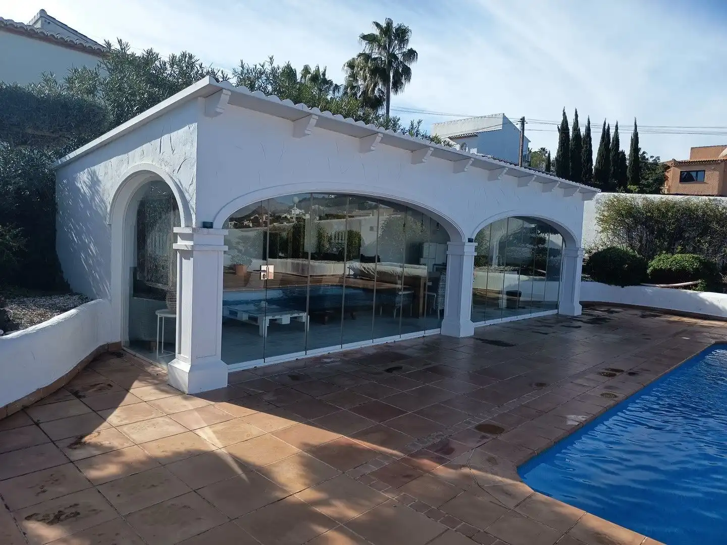 Terrace of Houses for sale in Jávea / Xàbia  with Air Conditioner, Private garden and Terrace