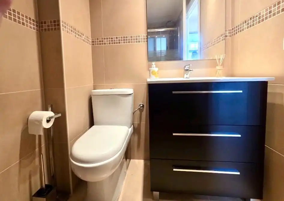 Bathroom of Study for rent in Alicante / Alacant  with Heating, Terrace and Furnished