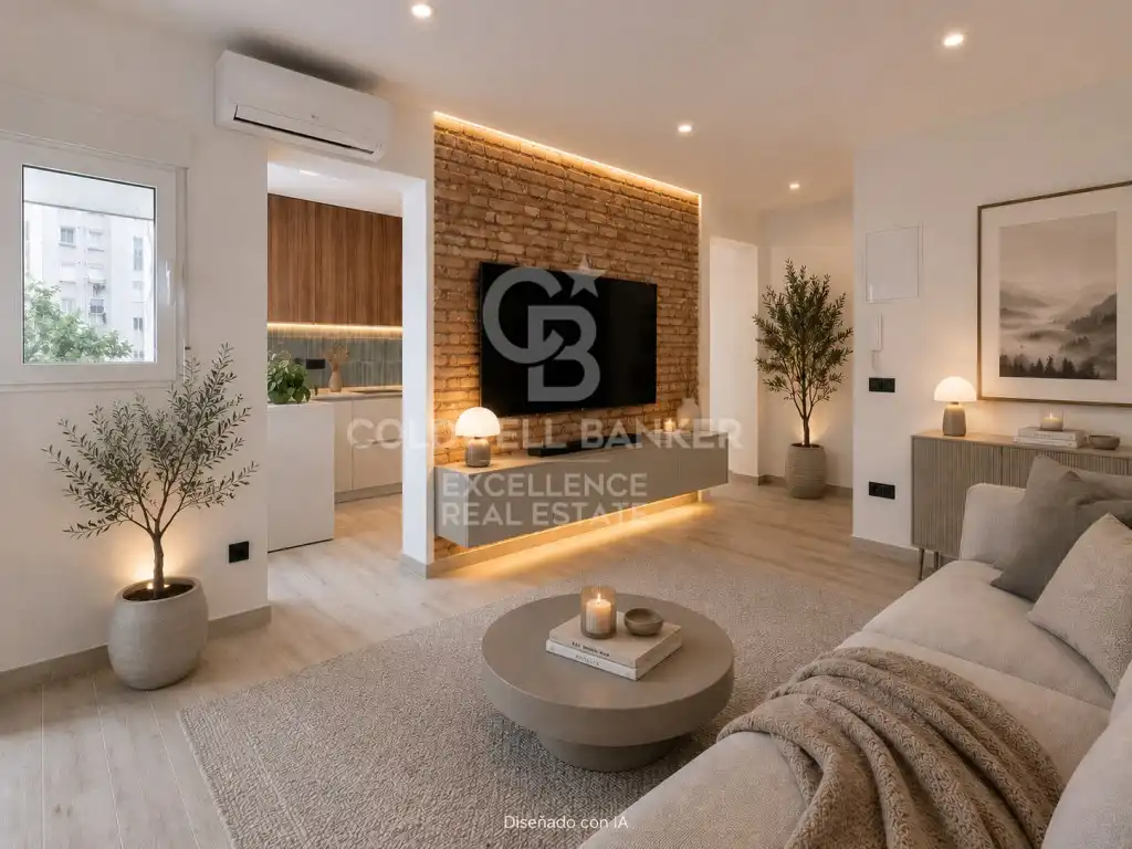 Sala de estar de Piso en venta en Valencia con Aire acondicionado, Horno y Lavadora