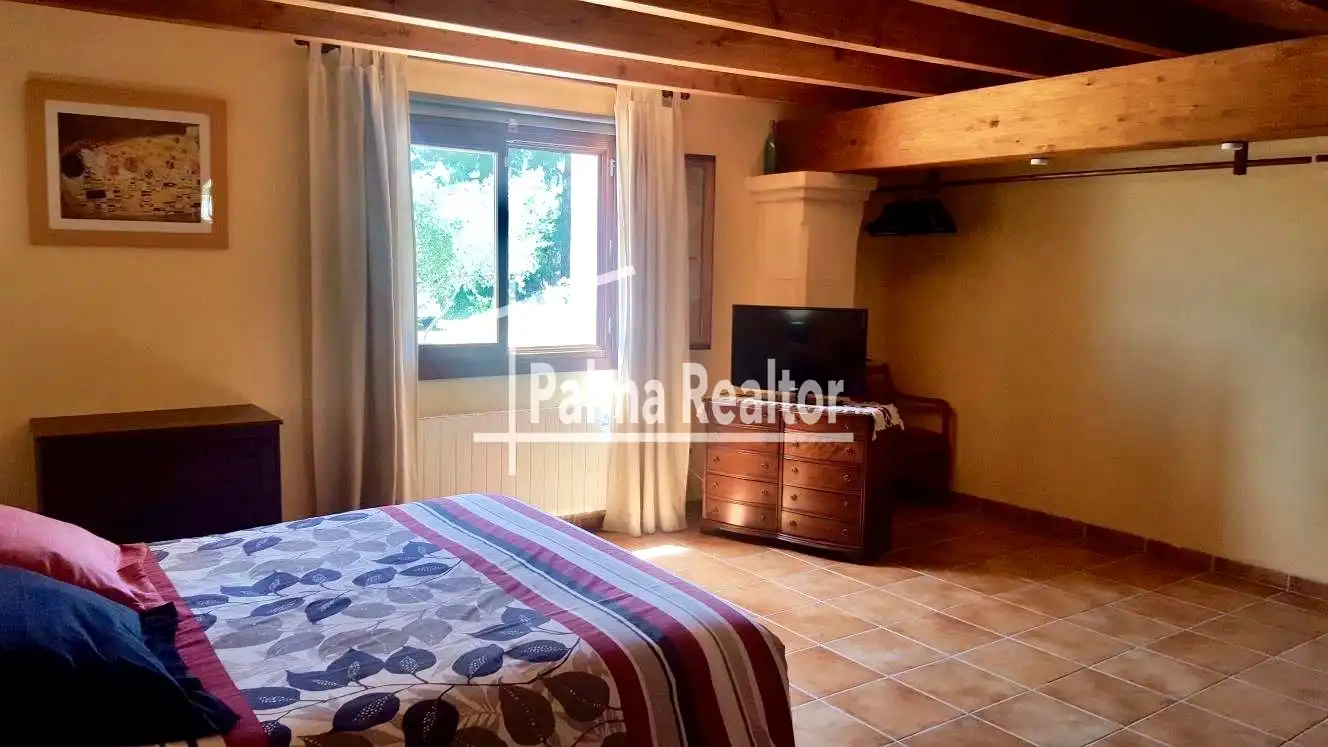 Vista exterior de Finca rústica en venta en Binissalem con Calefacción, Jardín privado y Terraza