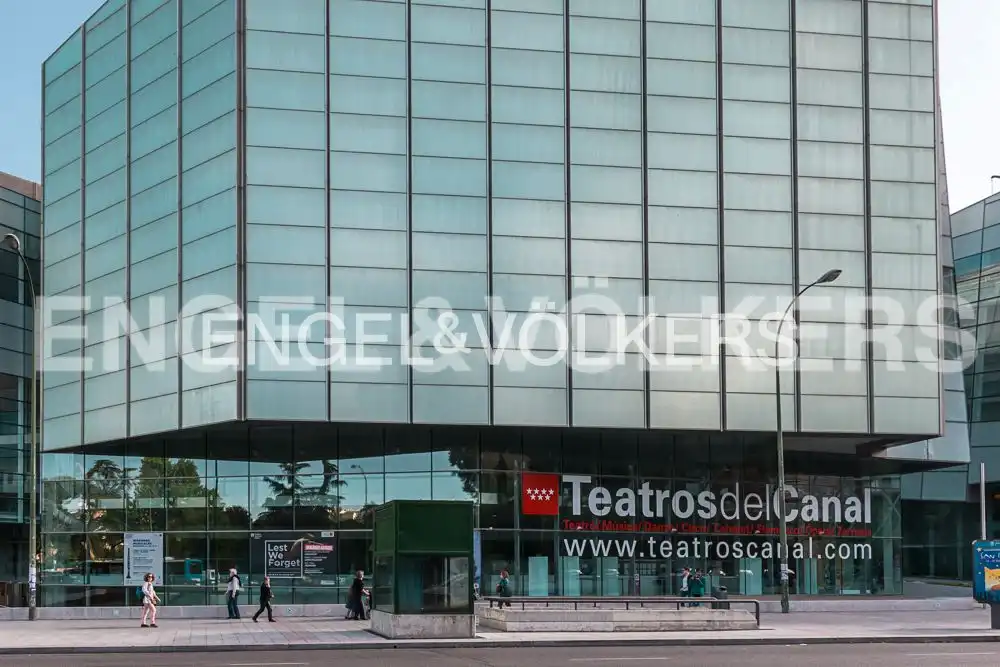 Vista exterior de Pis de lloguer en Madrid amb Calefacció i Es permeten mascotes