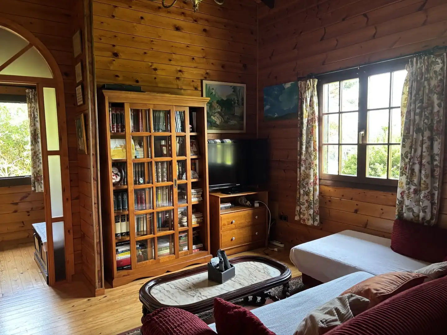 Living room of Houses for sale in Villaviciosa  with Heating, Terrace and Storage room
