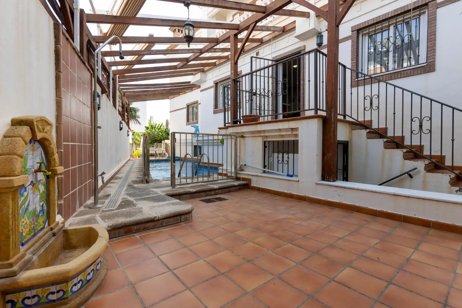 Terraza de Casa o chalet en venta en Motril con Calefacción, Jardín privado y Terraza