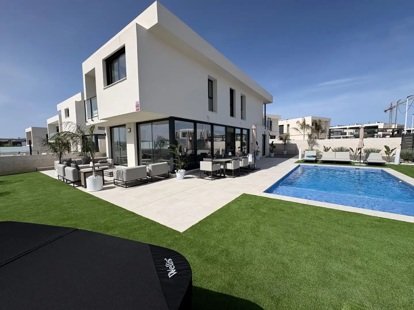 Terrassa de Casa o xalet en venda en Santa Pola amb Aire condicionat, Jardí privat i Terrassa