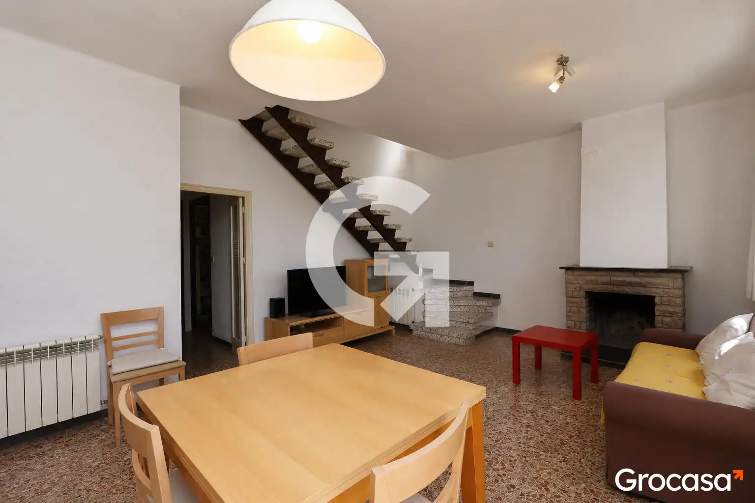 Sala d'estar de Casa o xalet en venda en Viladecans amb Jardí privat, Terrassa i Traster