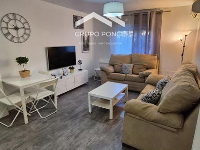 Living room of Flat to rent in Jerez de la Frontera  with Air Conditioner and Furnished