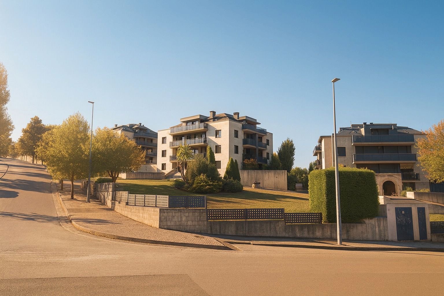 Vista exterior de Pis de lloguer en Santander amb Calefacció, Terrassa i Moblat