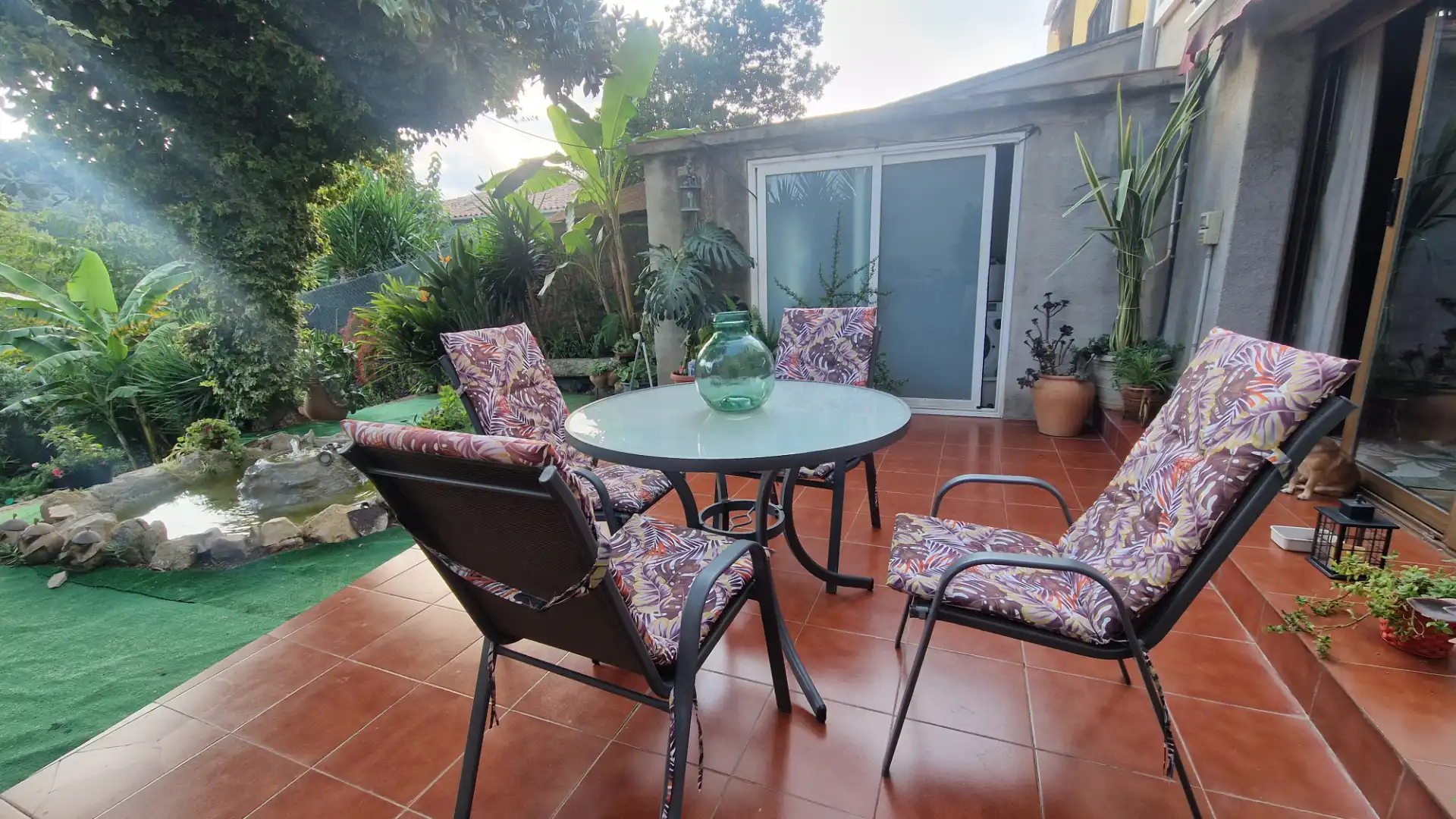 Terraza de Casa adosada en venta en Palafolls con Aire acondicionado, Calefacción y Jardín privado