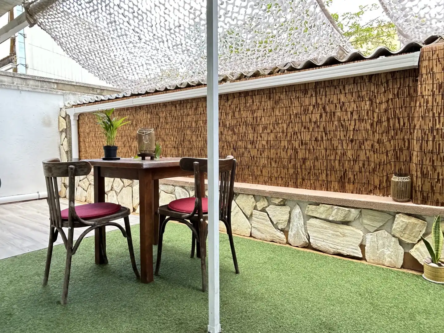 Terrasse von Wohnung zum Verkauf in El Vendrell mit Heizung, Privatgarten und Parkett