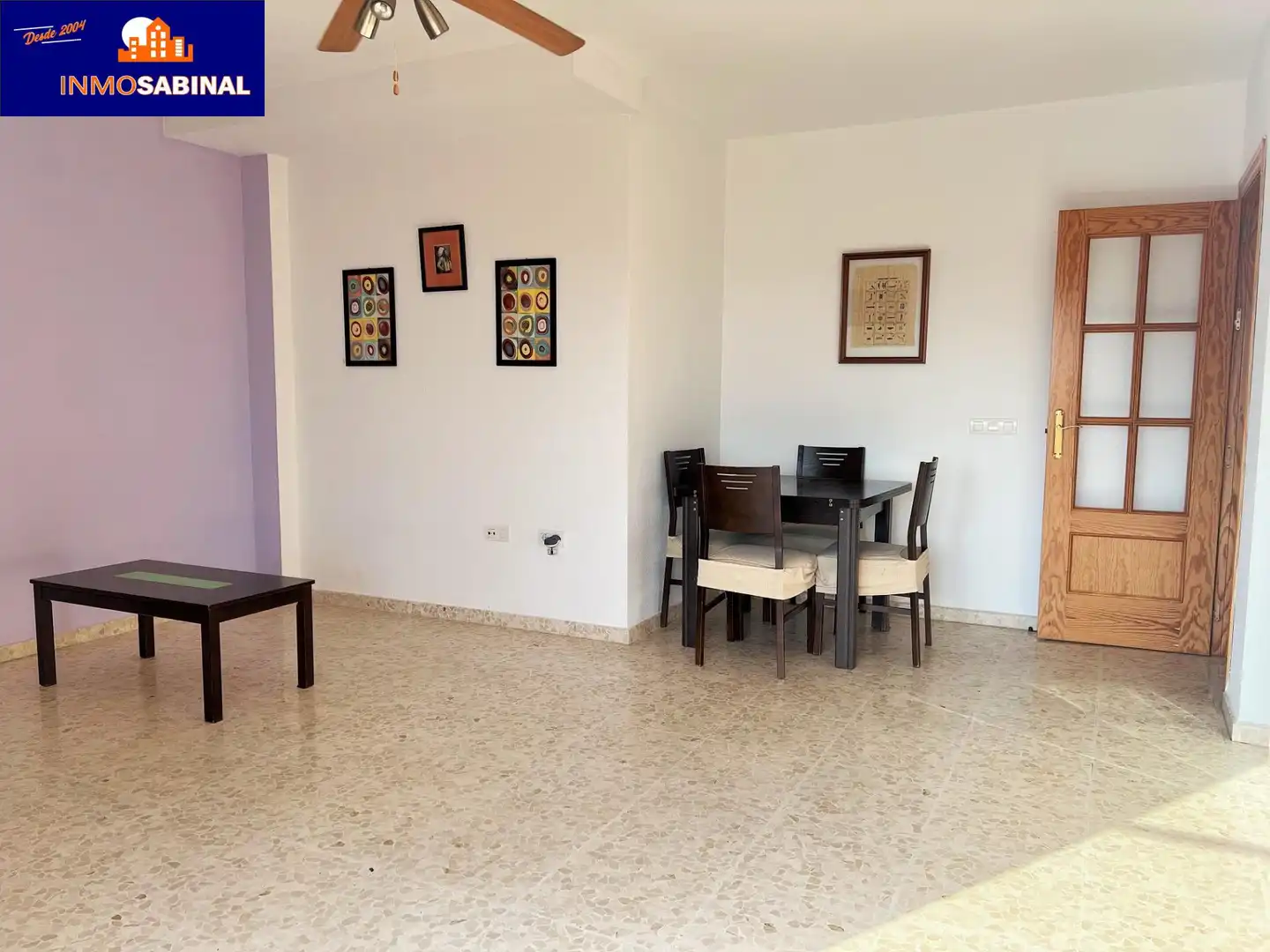 Comedor de Piso en venta en Roquetas de Mar con Aire acondicionado, Terraza y Piscina comunitaria