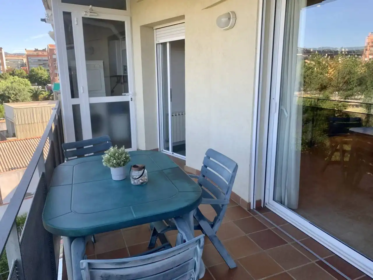Terrace of Attic for sale in Terrassa  with Air Conditioner, Heating and Parquet flooring