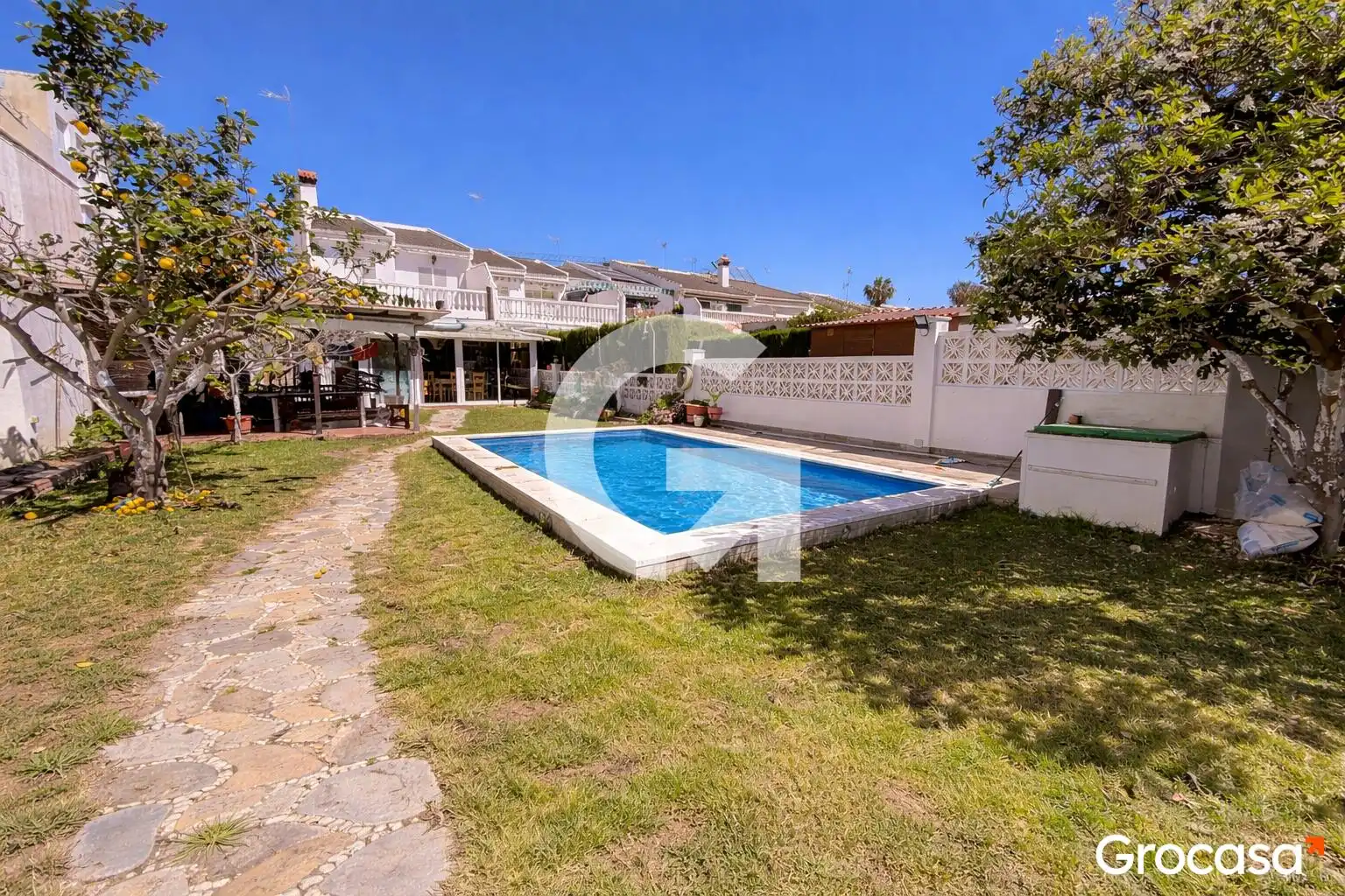 Jardín de Casa o chalet en venta en Rincón de la Victoria con Aire acondicionado, Jardín privado y Terraza