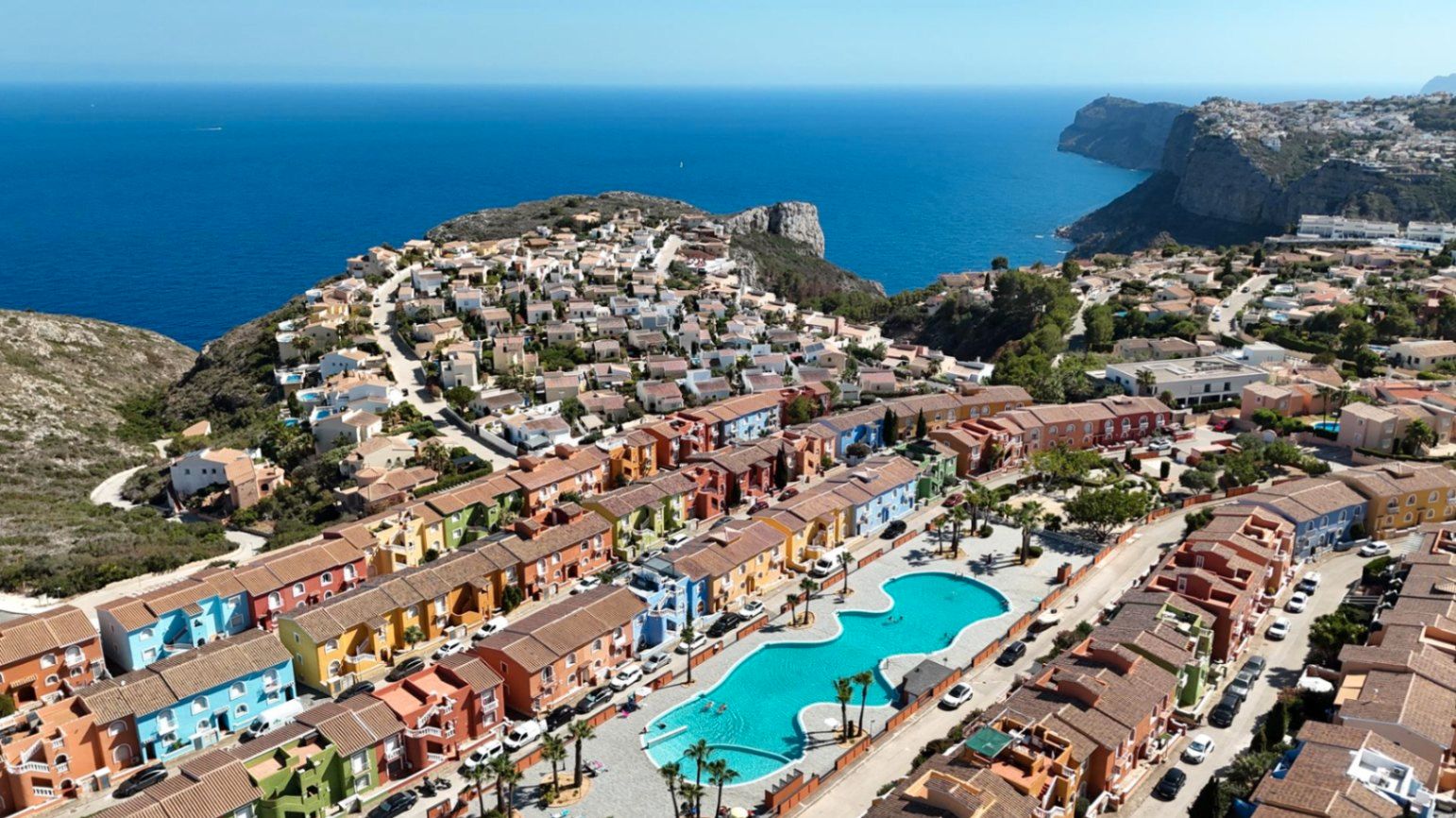 Exterior view of Apartment for sale in Benitachell / El Poble Nou de Benitatxell  with Air Conditioner, Heating and Private garden