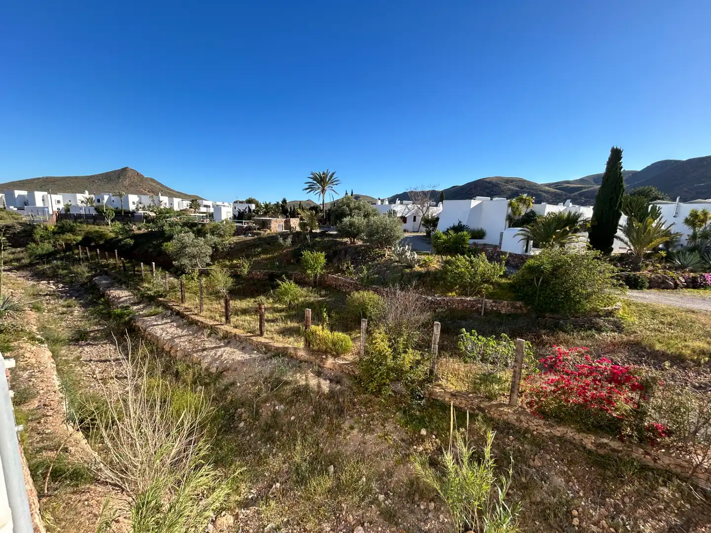 Vista exterior de Casa o xalet en venda en Níjar amb Moblat i Alarma
