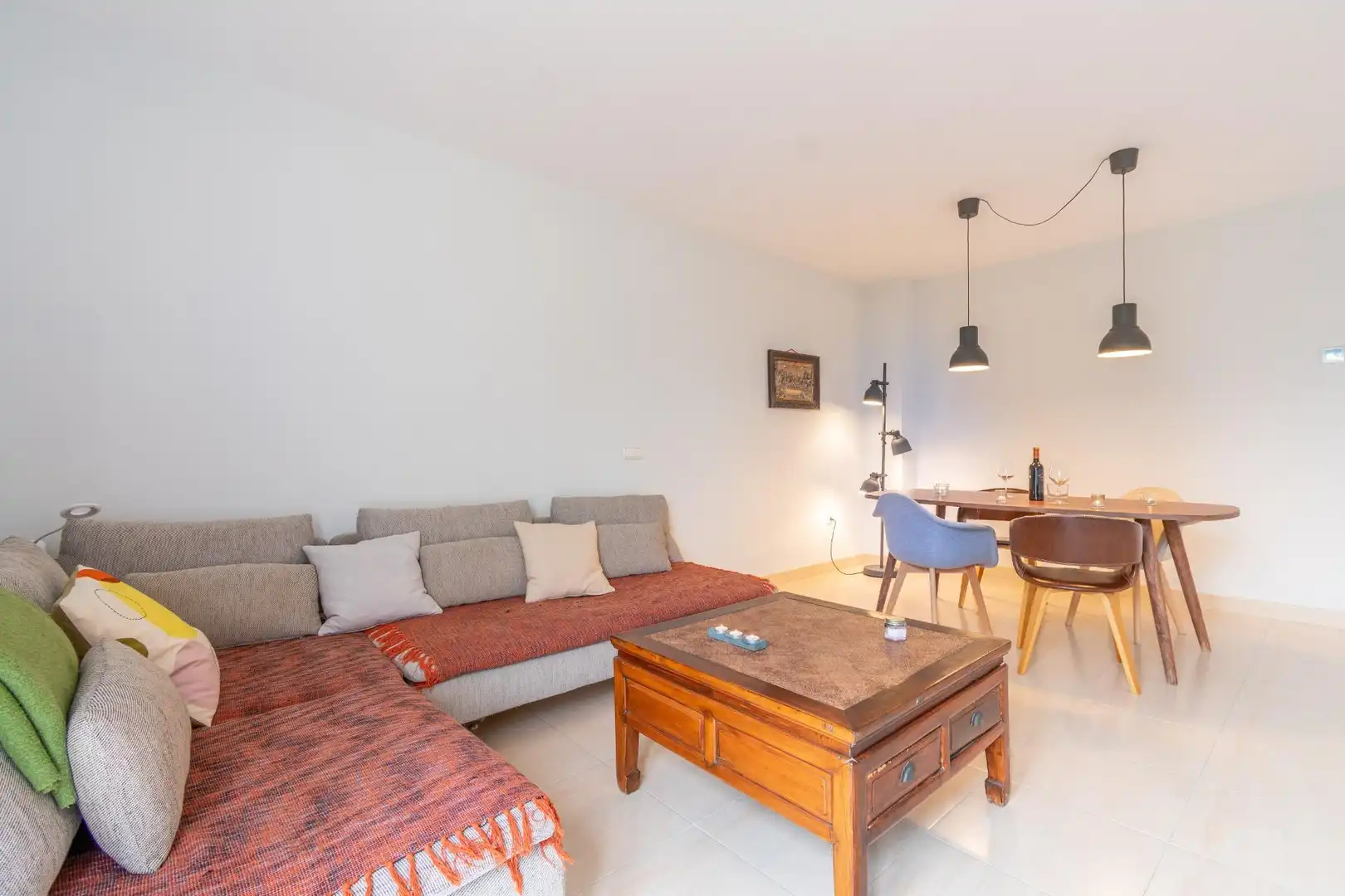 Sala de estar de Piso en venta en Almería con Aire acondicionado, Calefacción y Balcón