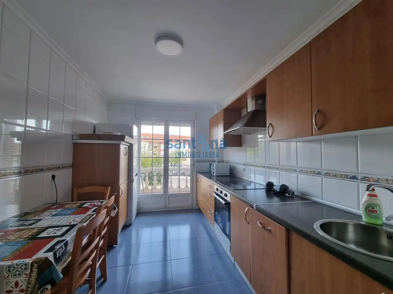 Kitchen of Apartments for rent in Valverde de la Virgen  with Heating, Parquet flooring and Terrace