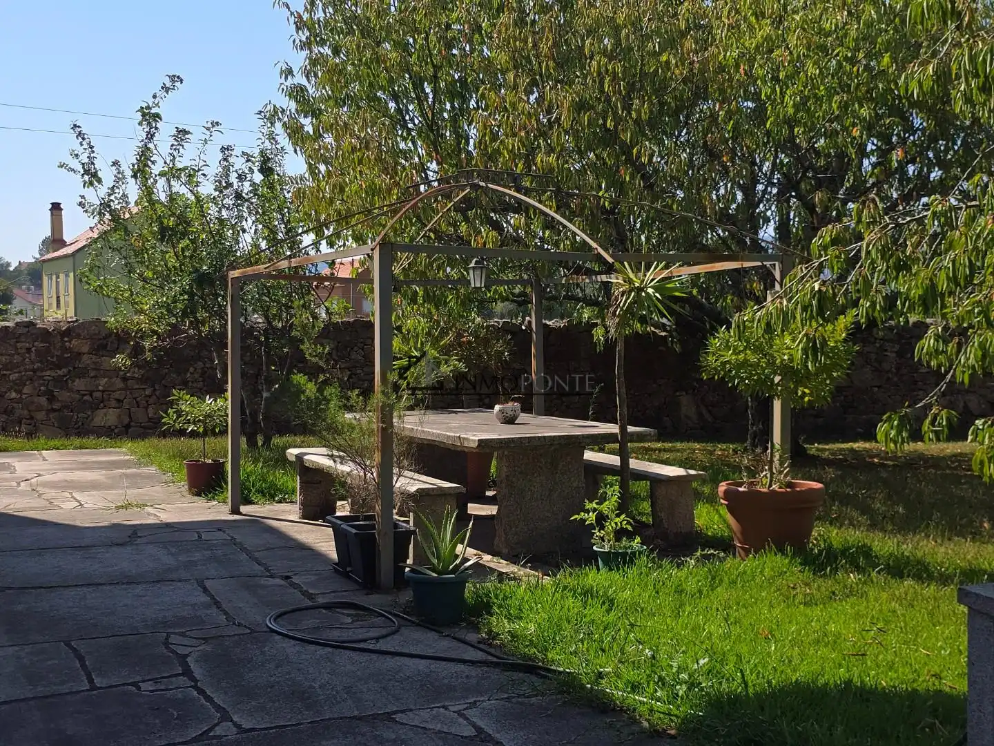Terrassa de Casa o xalet en venda en Valga amb Calefacció, Jardí privat i Terrassa