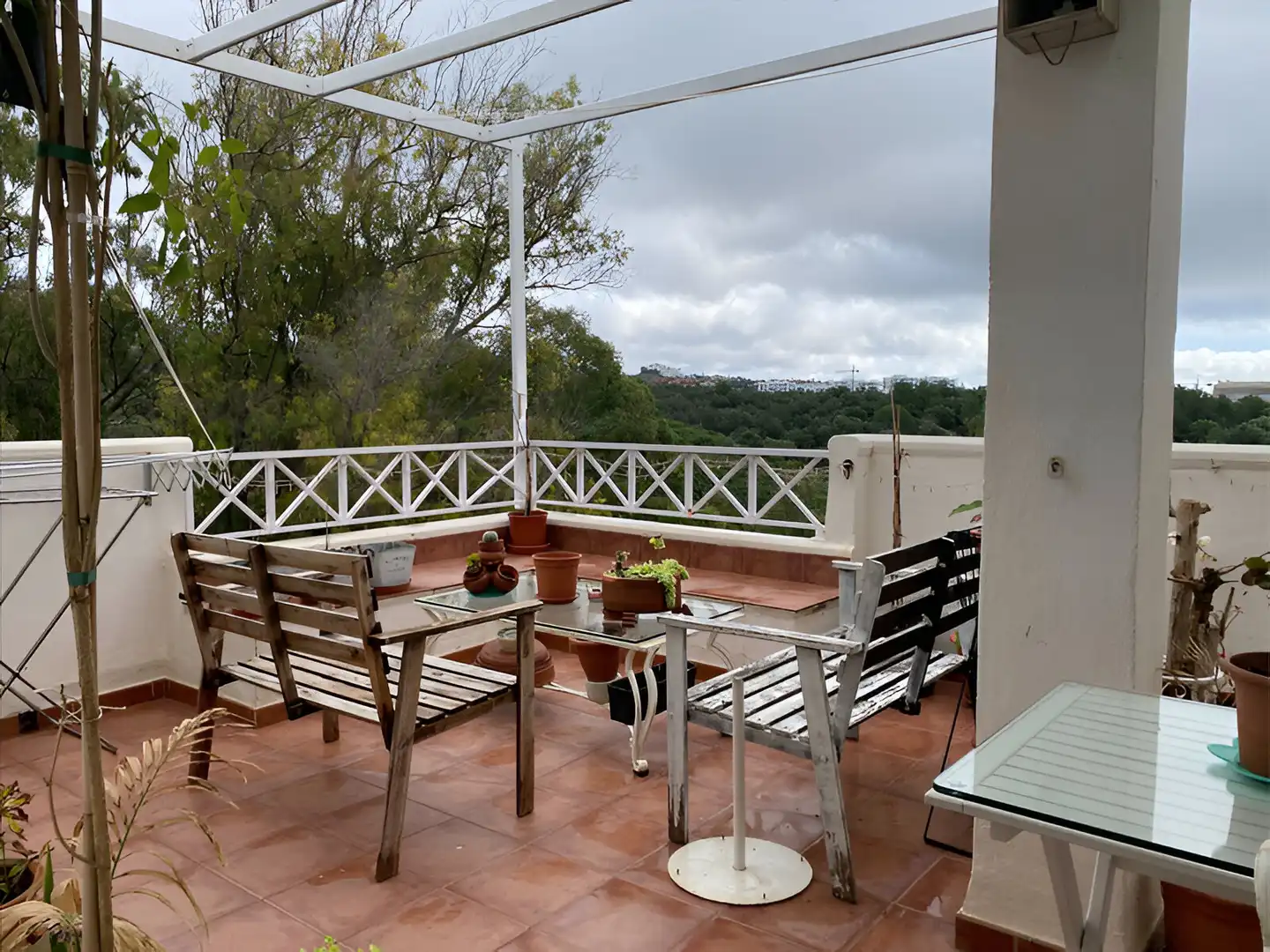 Terraza de Apartamento en venta en Marbella con Aire acondicionado, Terraza y Piscina
