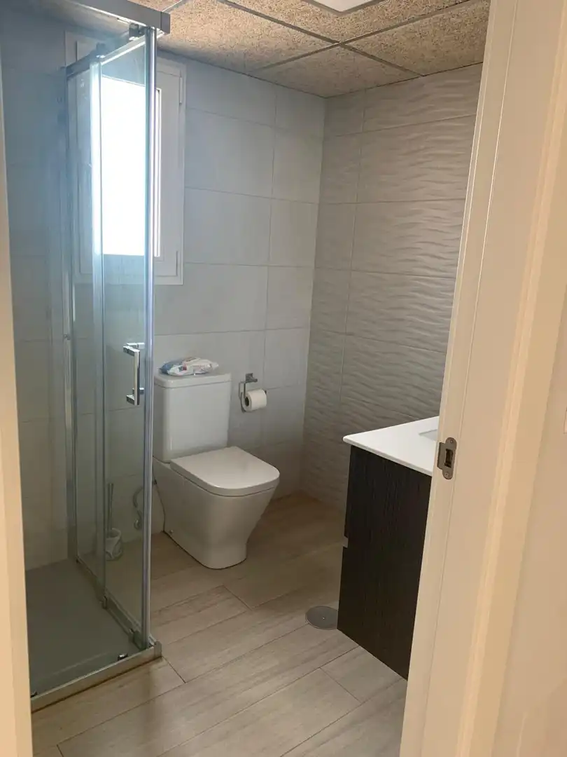 Baño de Casa adosada en venta en Fuente Álamo de Murcia con Aire acondicionado, Calefacción y Terraza