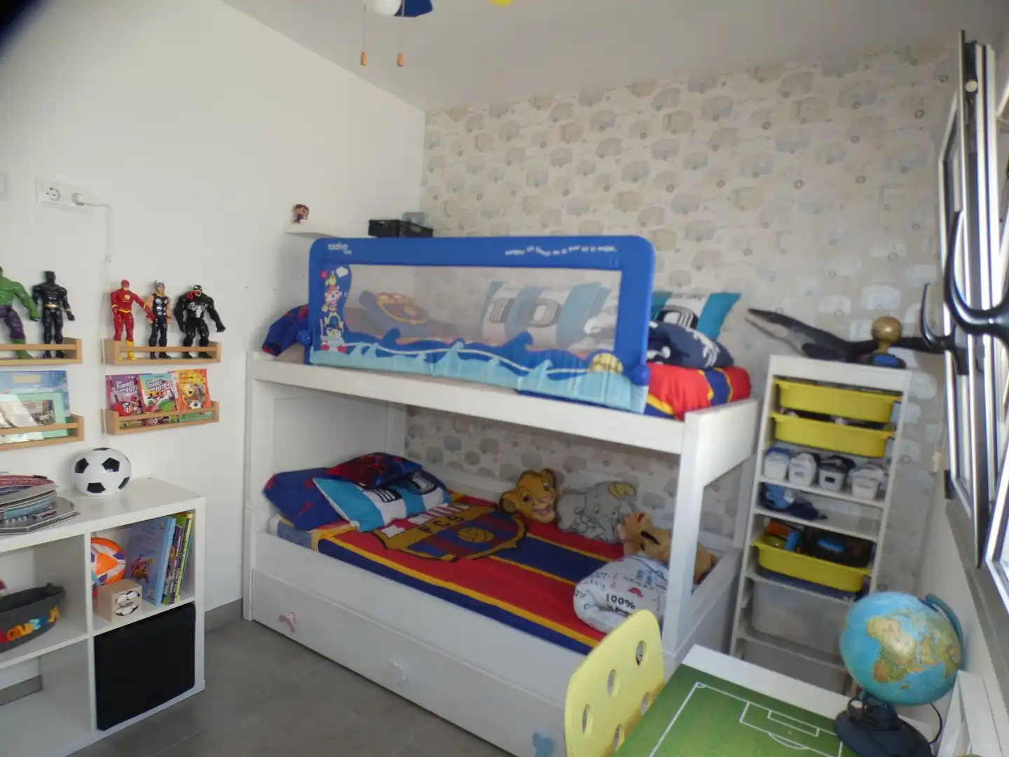 Schlafzimmer von Einfamilien-Reihenhaus zum Verkauf in San Pedro del Pinatar mit Klimaanlage, Privatgarten und Terrasse