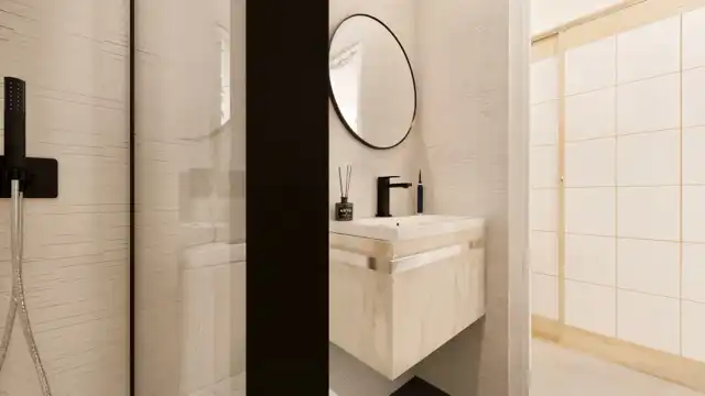 Badezimmer von Wohnungen zum Verkauf in Albacete mit Klimaanlage, Heizung und Möbliert