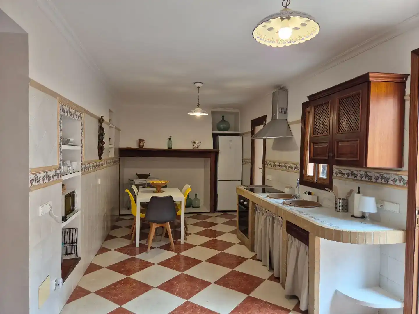 Cuina de Casa adosada de lloguer en Ariany amb Aire condicionat, Jardí privat i Traster