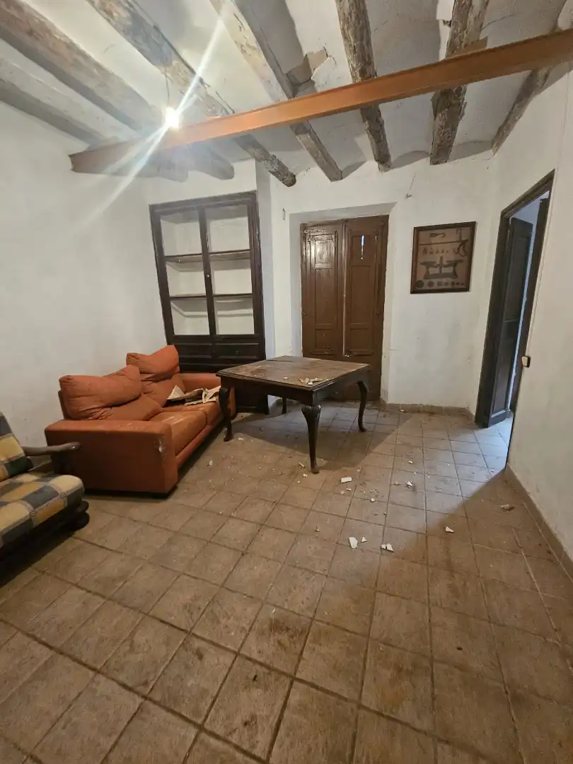 Sala d'estar de Casa adosada en venda en Duesaigües amb Terrassa i Balcó