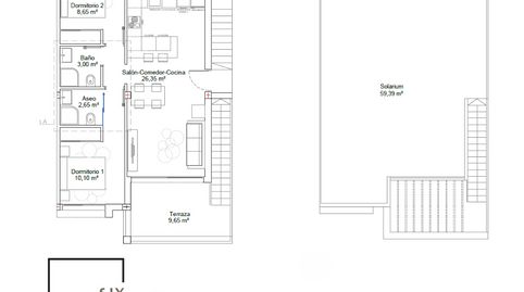 Sumérgete en el confort y la exclusividad de este sofisticado bungalow de obra nueva en la prestigiosa zona de PAU 26, en Orihuela, imatge 2
