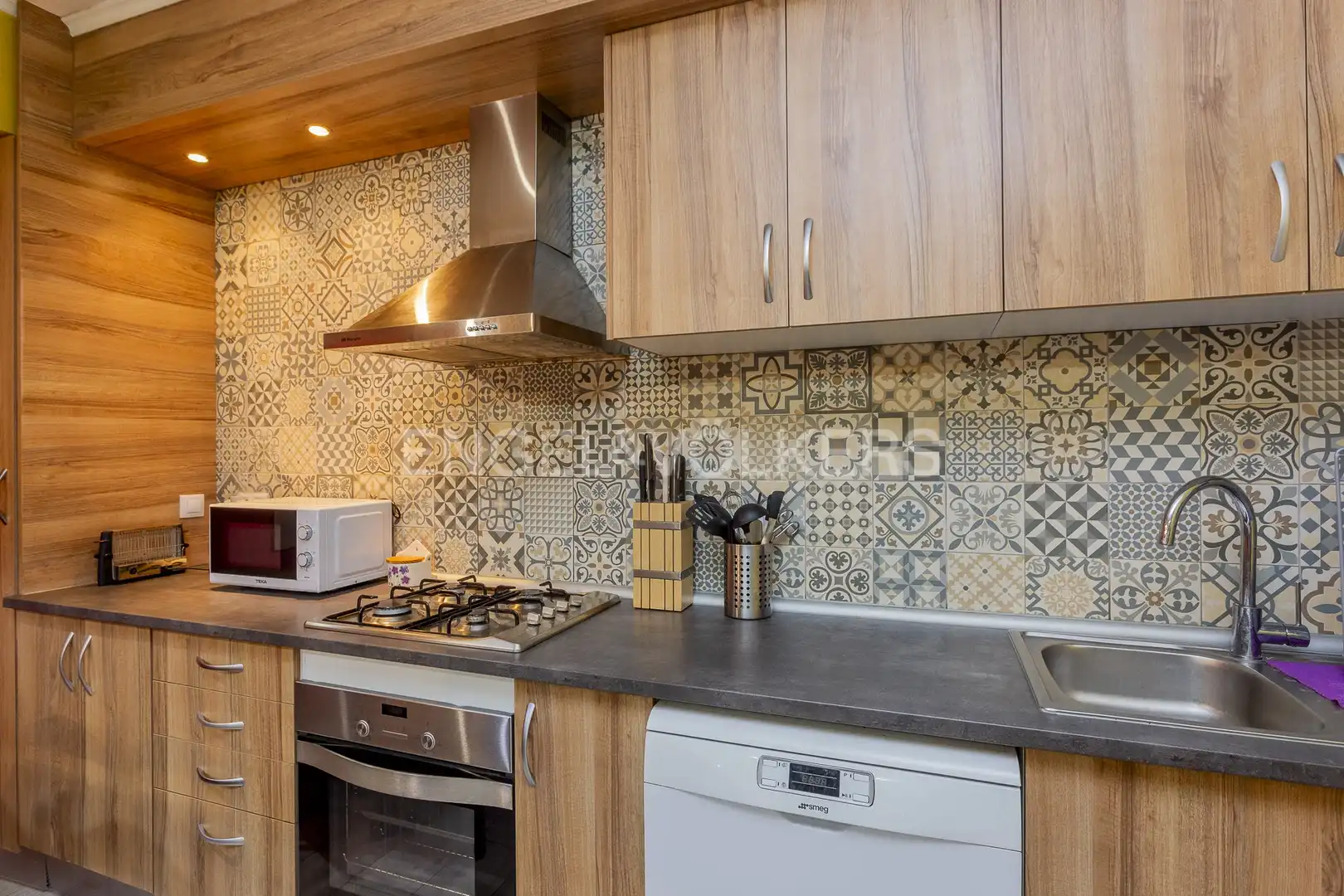 Cocina de Finca rústica en venta en Sant Quintí de Mediona con Calefacción, Jardín privado y Trastero
