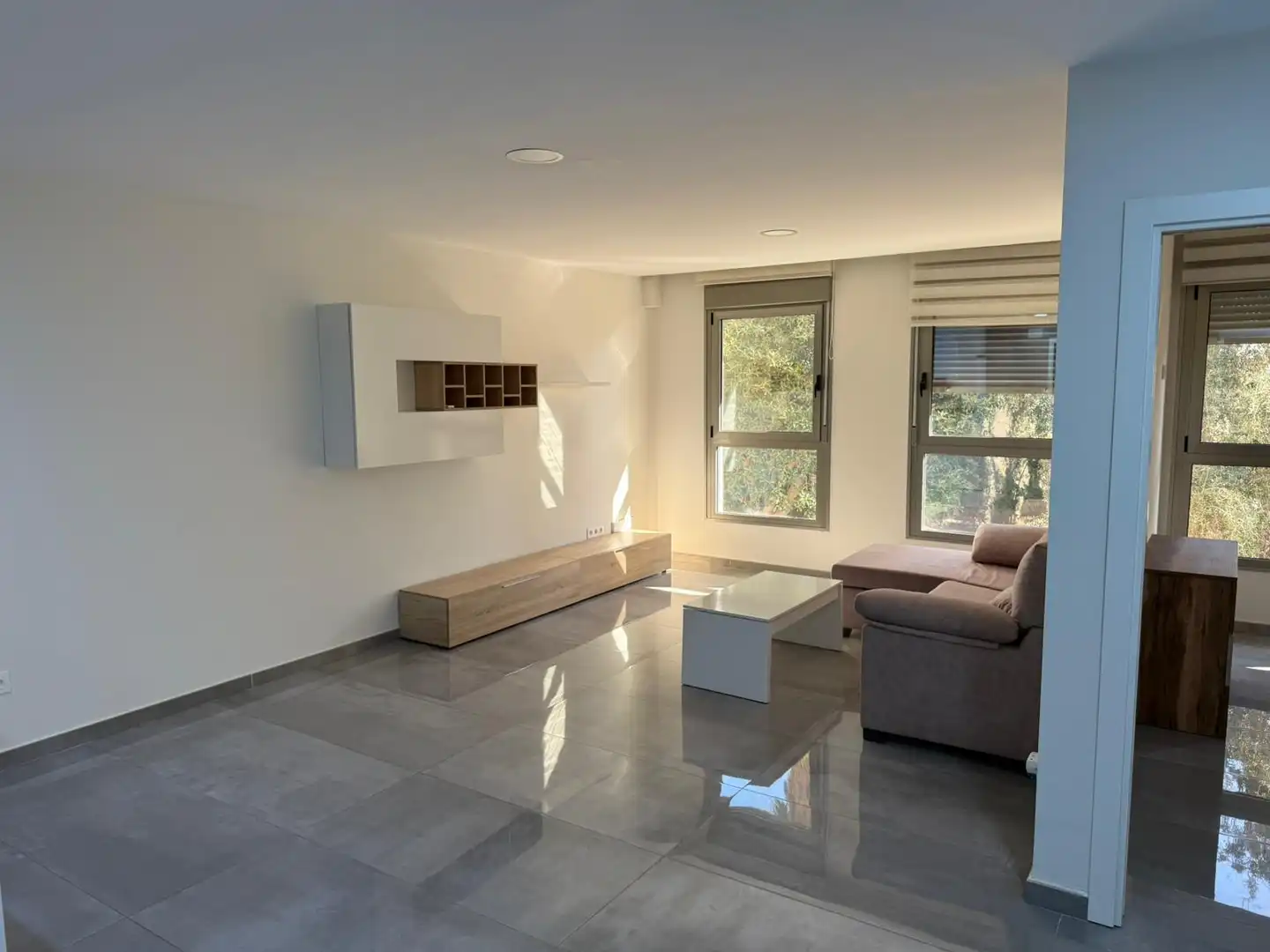 Living room of Flat for rent in Orihuela  with Air Conditioner and Furnished