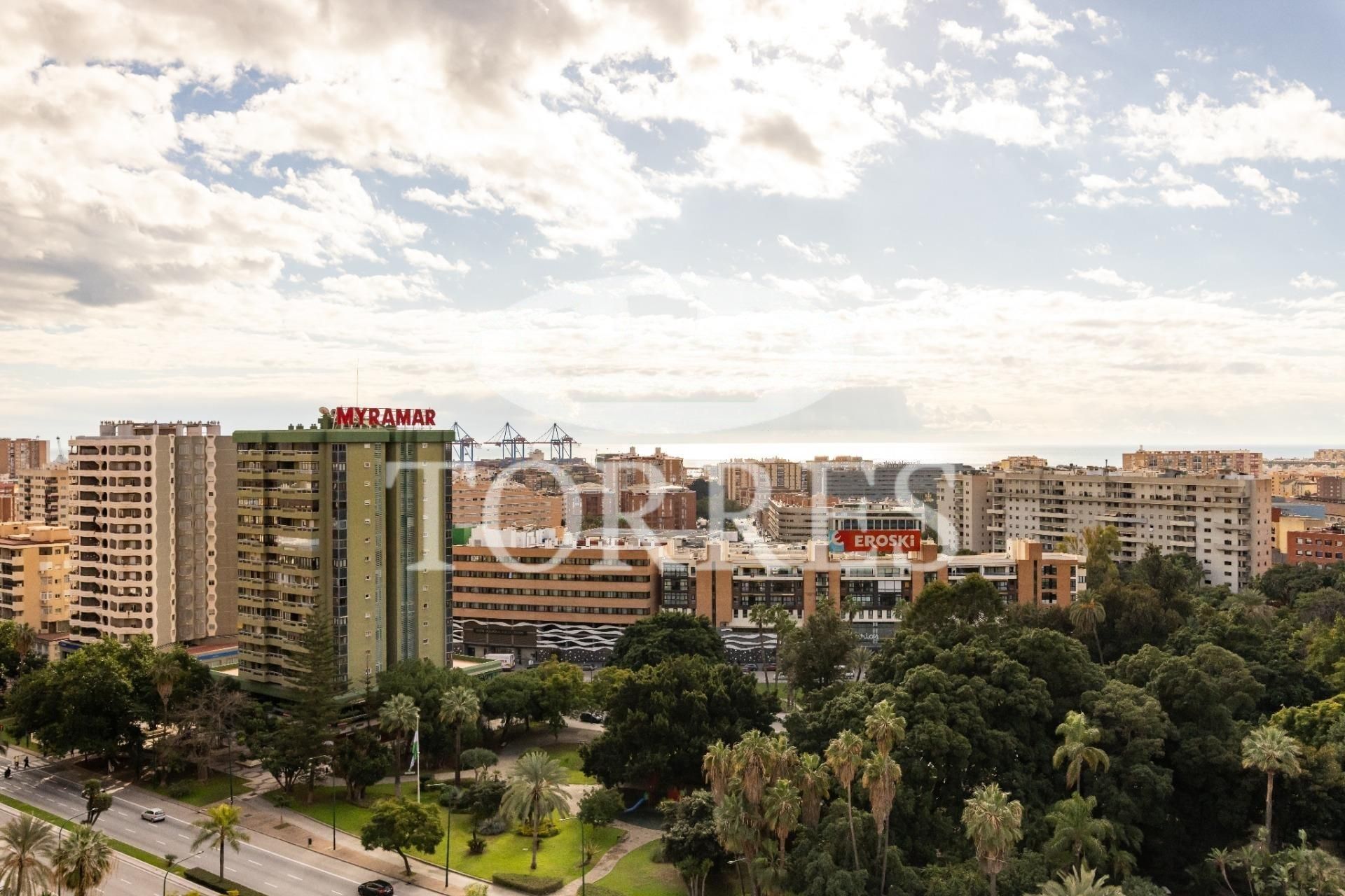 Vista exterior de Piso en venta en Málaga Capital con Aire acondicionado y Parquet