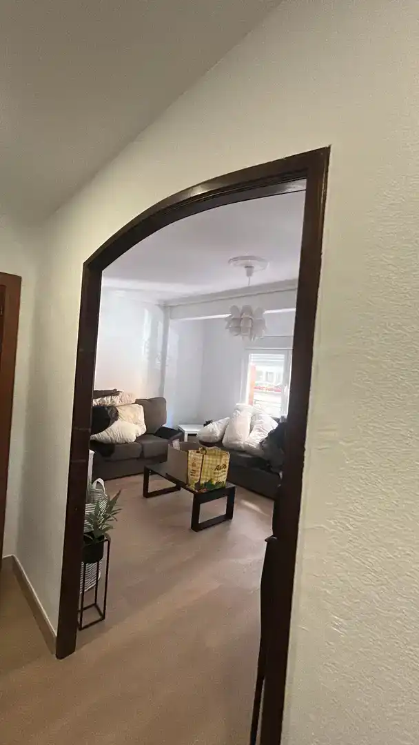 Living room of Flat for share in La Morería