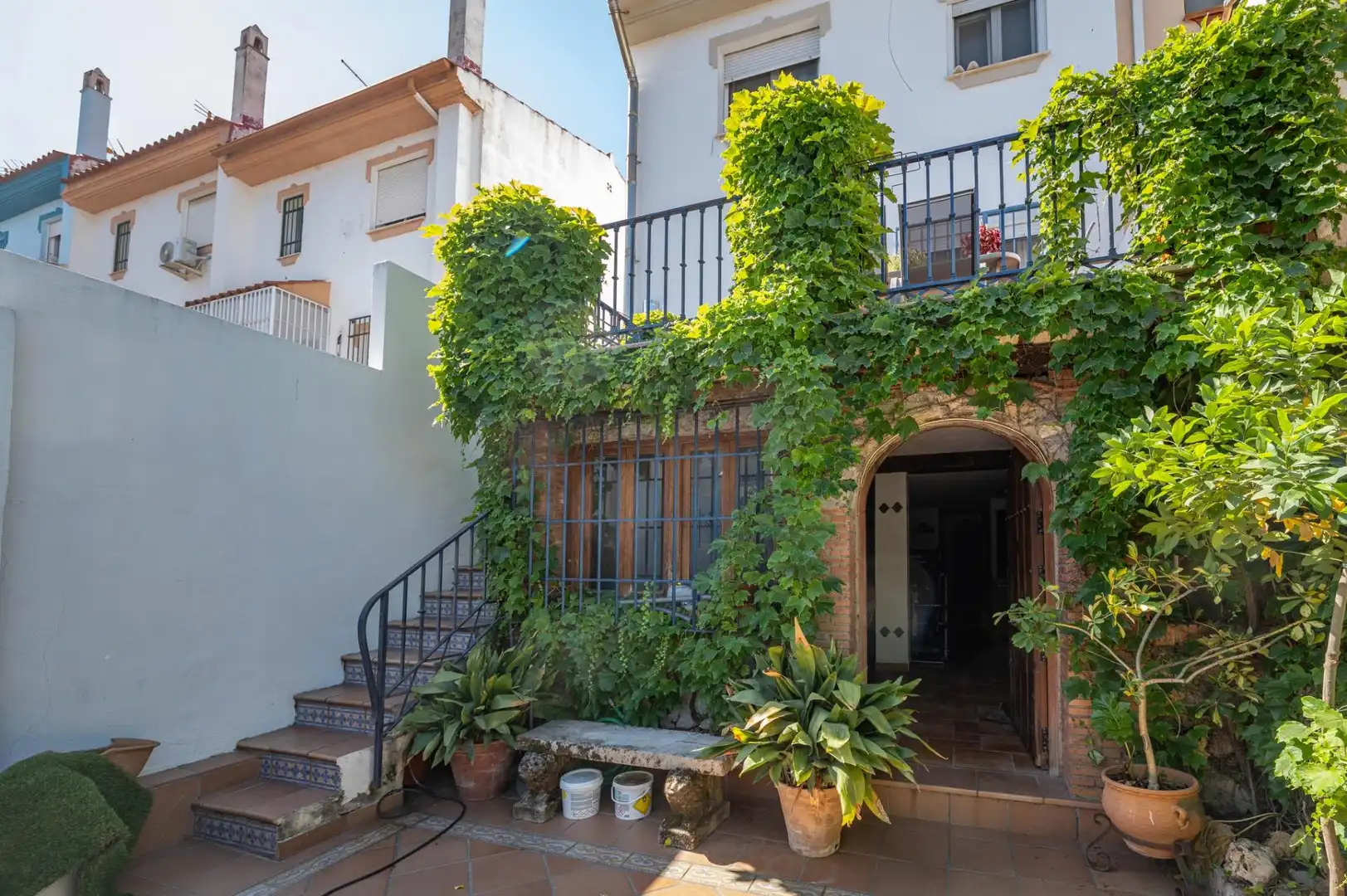 Terrassa de Casa adosada en venda en Villa de Otura amb Aire condicionat, Calefacció i Balcó