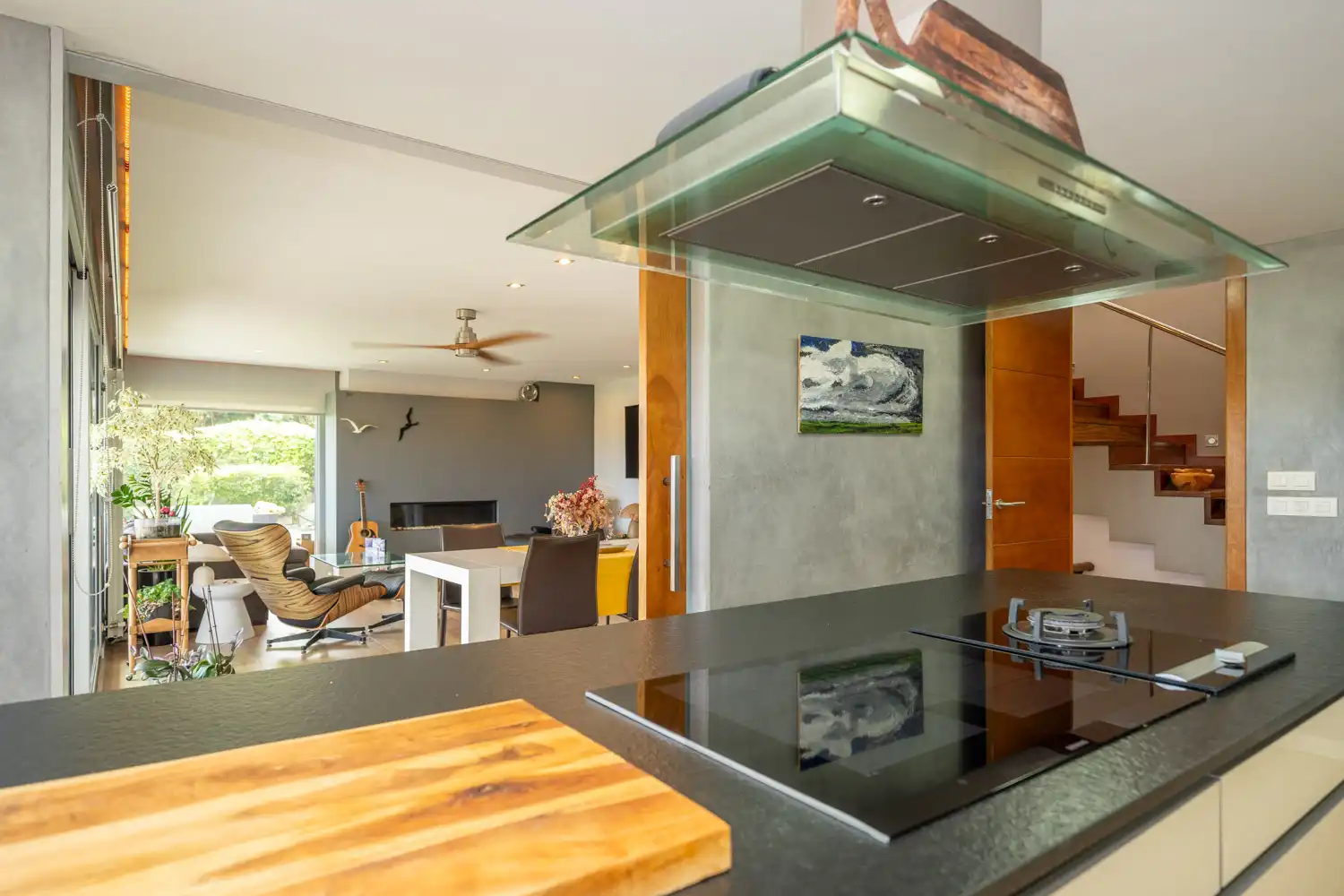 Cocina de Casa o chalet en venta en Santa Susanna con Aire acondicionado, Calefacción y Jardín privado