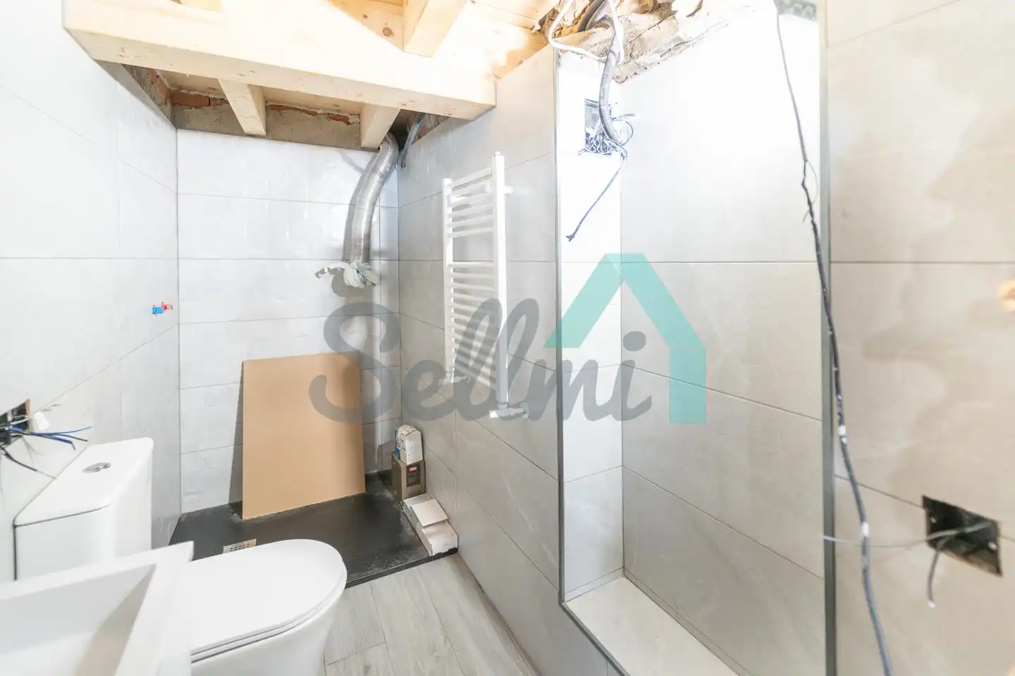 Bathroom of Houses for sale in Siero  with Heating, Private garden and Terrace