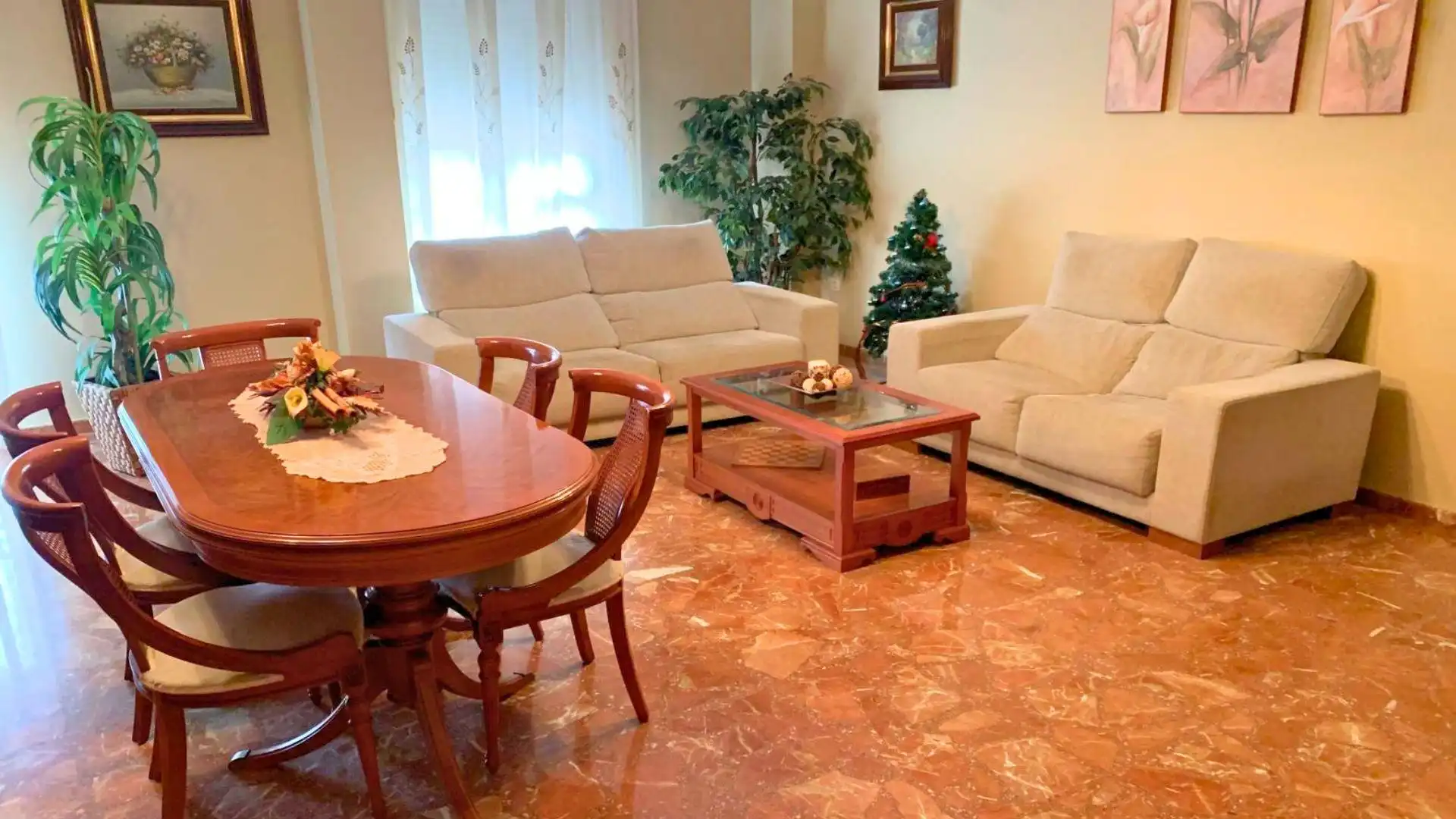 Wohnzimmer von Maisonette zum Verkauf in Vila-real mit Klimaanlage, Heizung und Terrasse
