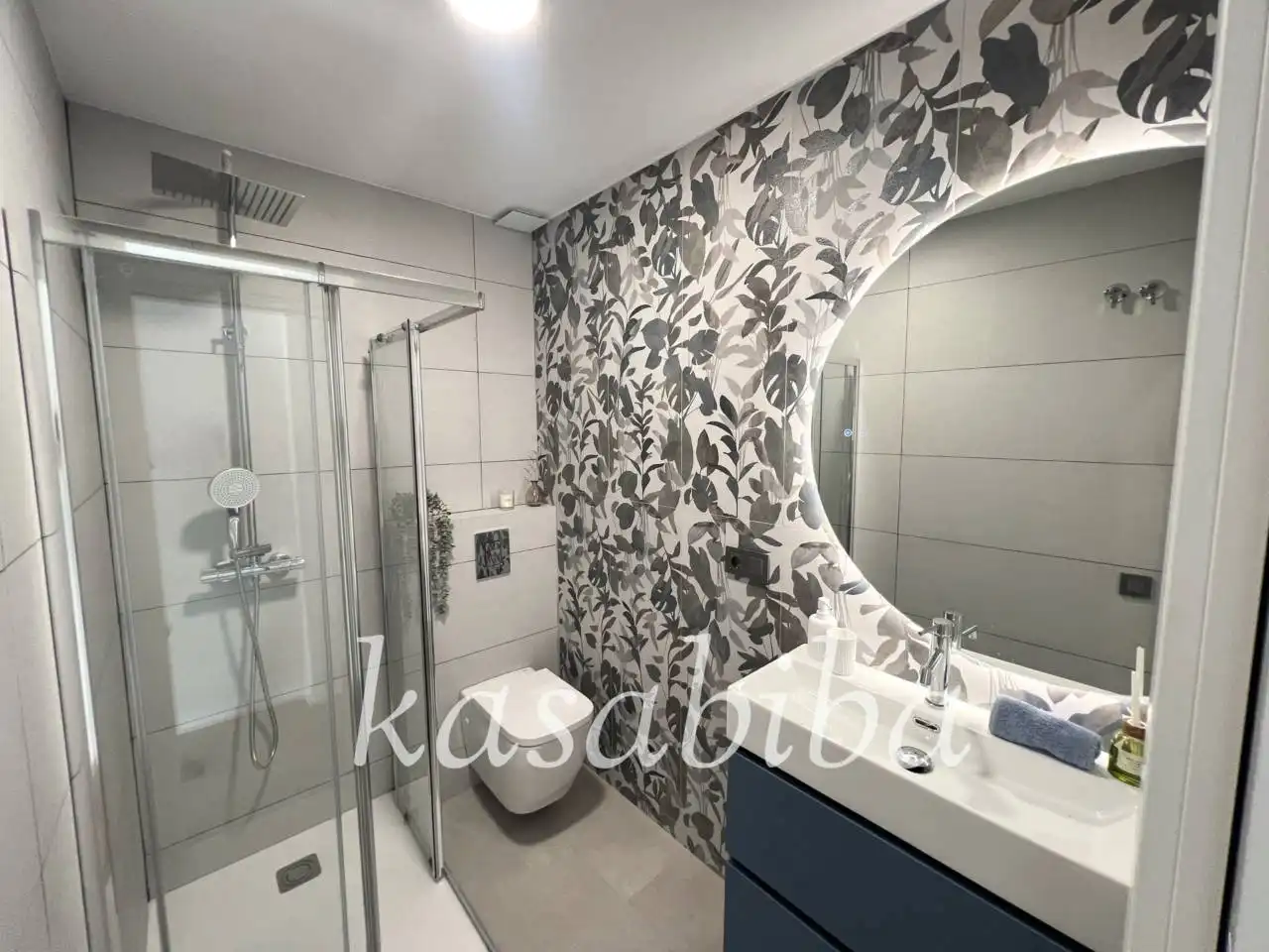 Badezimmer von Wohnung zum Verkauf in Valencia mit Klimaanlage, Heizung und Parkett