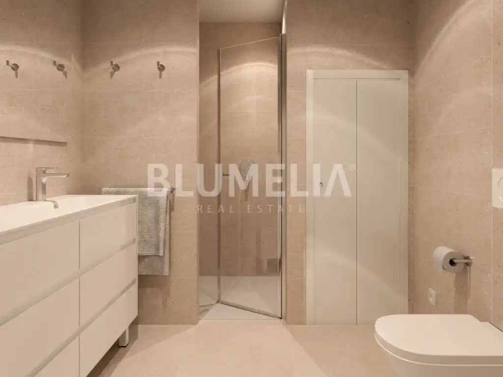 Bany de Apartament en venda en Oliva amb Aire condicionat, Calefacció i Jardí privat