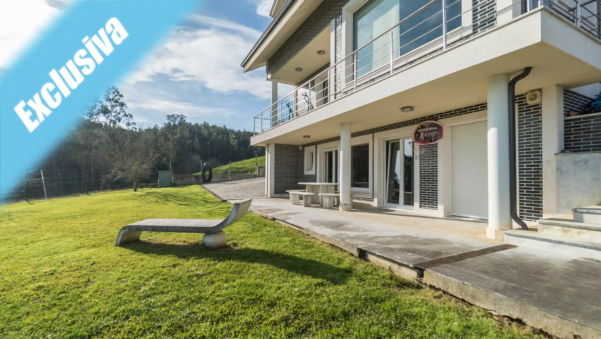 Exterior view of Houses for sale in Bárcena de Cicero  with Air Conditioner, Heating and Private garden