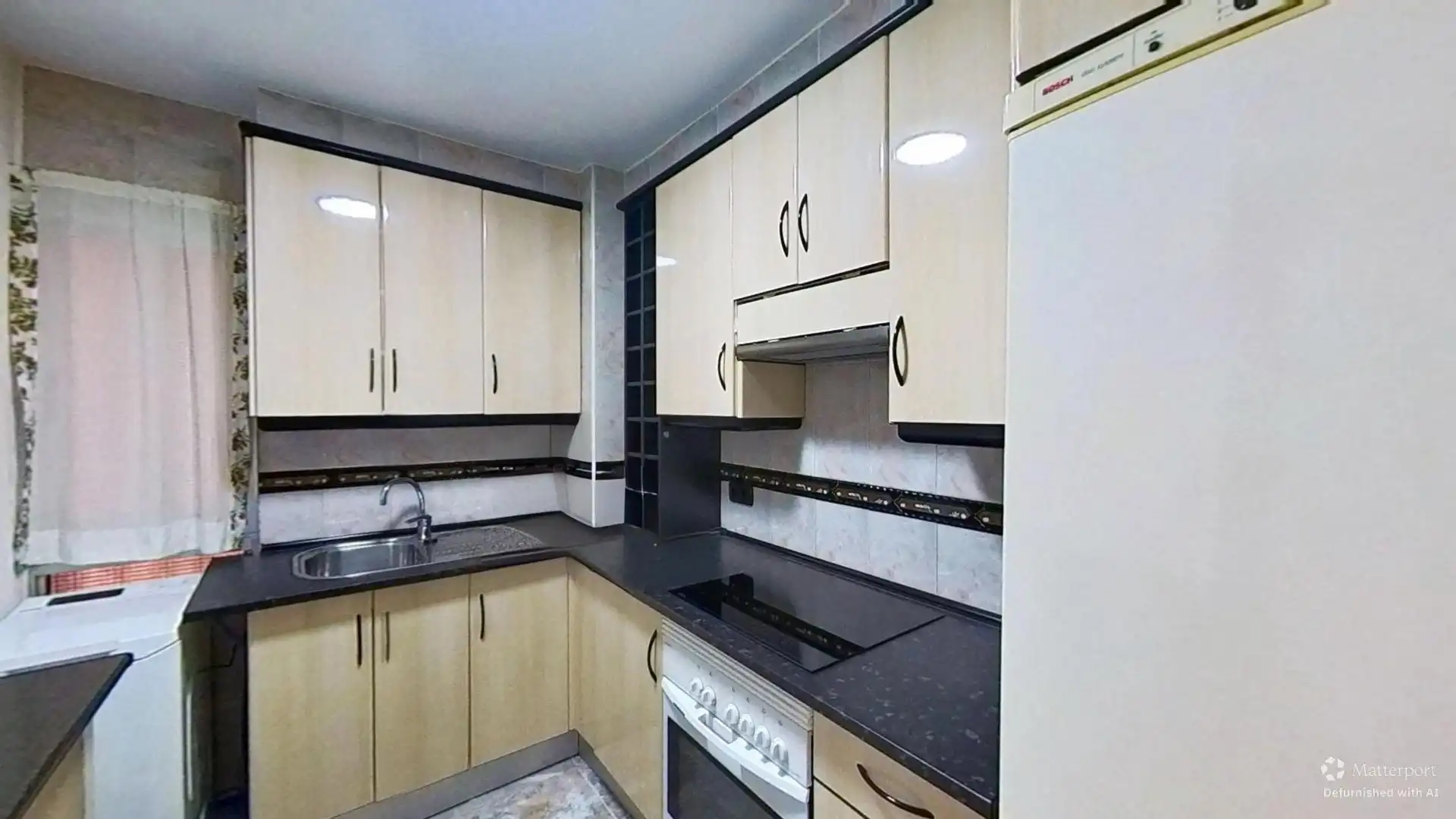Kitchen of Flat for rent in Alicante / Alacant  with Air Conditioner