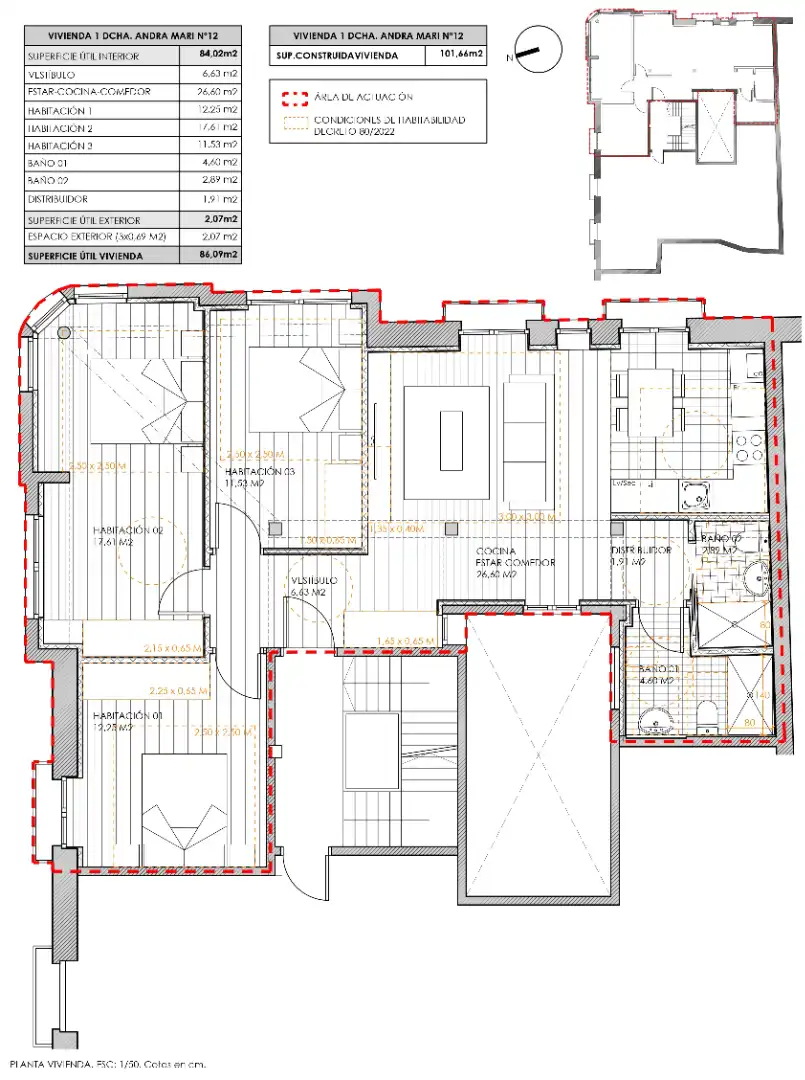 Wohnung mit Aufzug zum Verkauf in Andra Mari Kalea 12, imagen 22