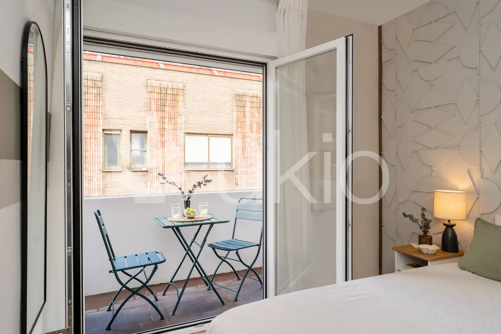 Bedroom of Apartments for rent in Madrid  with Air Conditioner, Heating and Furnished