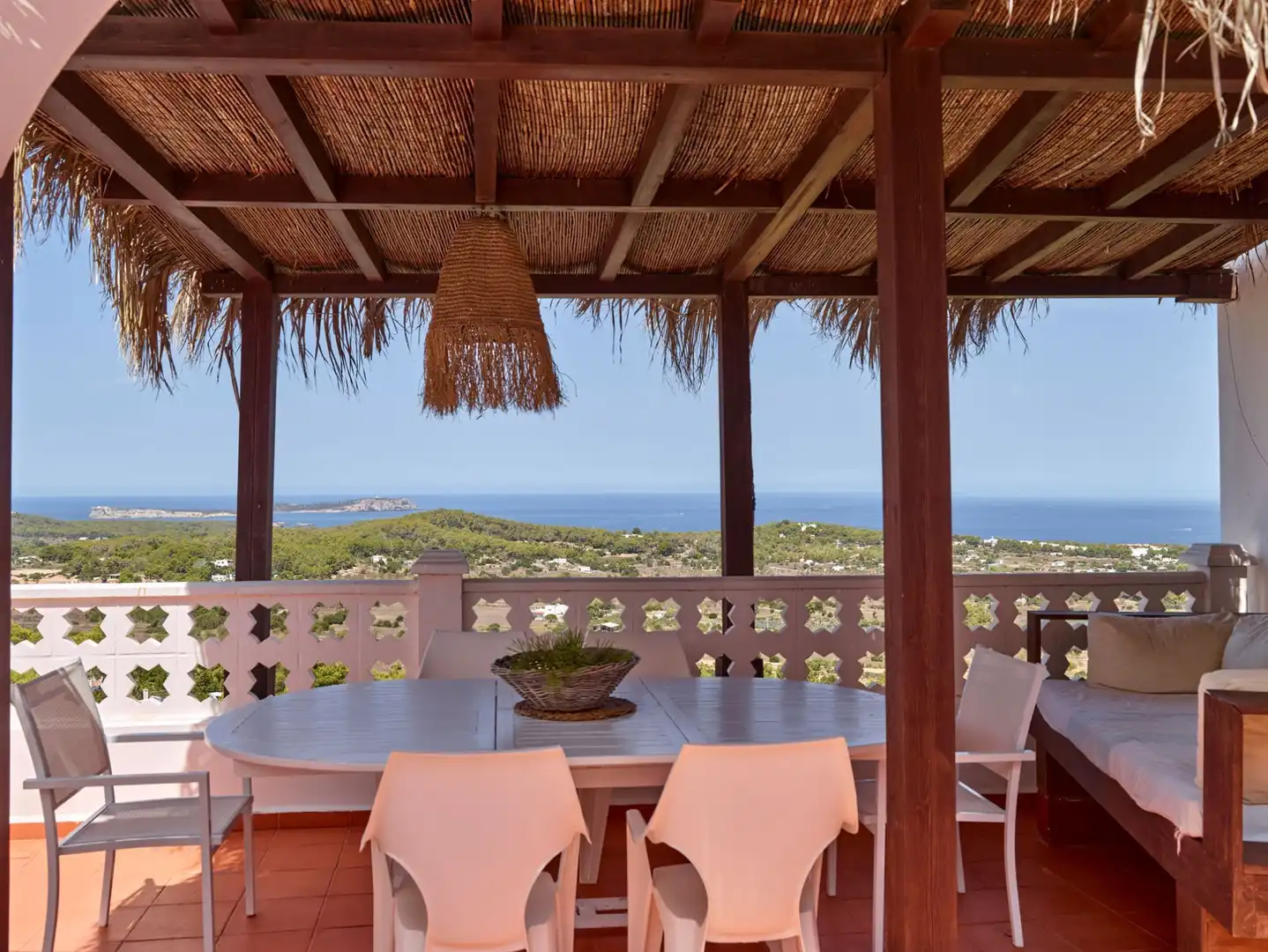 Terraza de Casa o chalet en venta en Sant Josep de sa Talaia con Aire acondicionado, Calefacción y Jardín privado