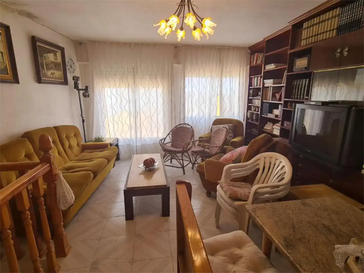 Wohnzimmer von Wohnung zum Verkauf in Buendía, Cuenca