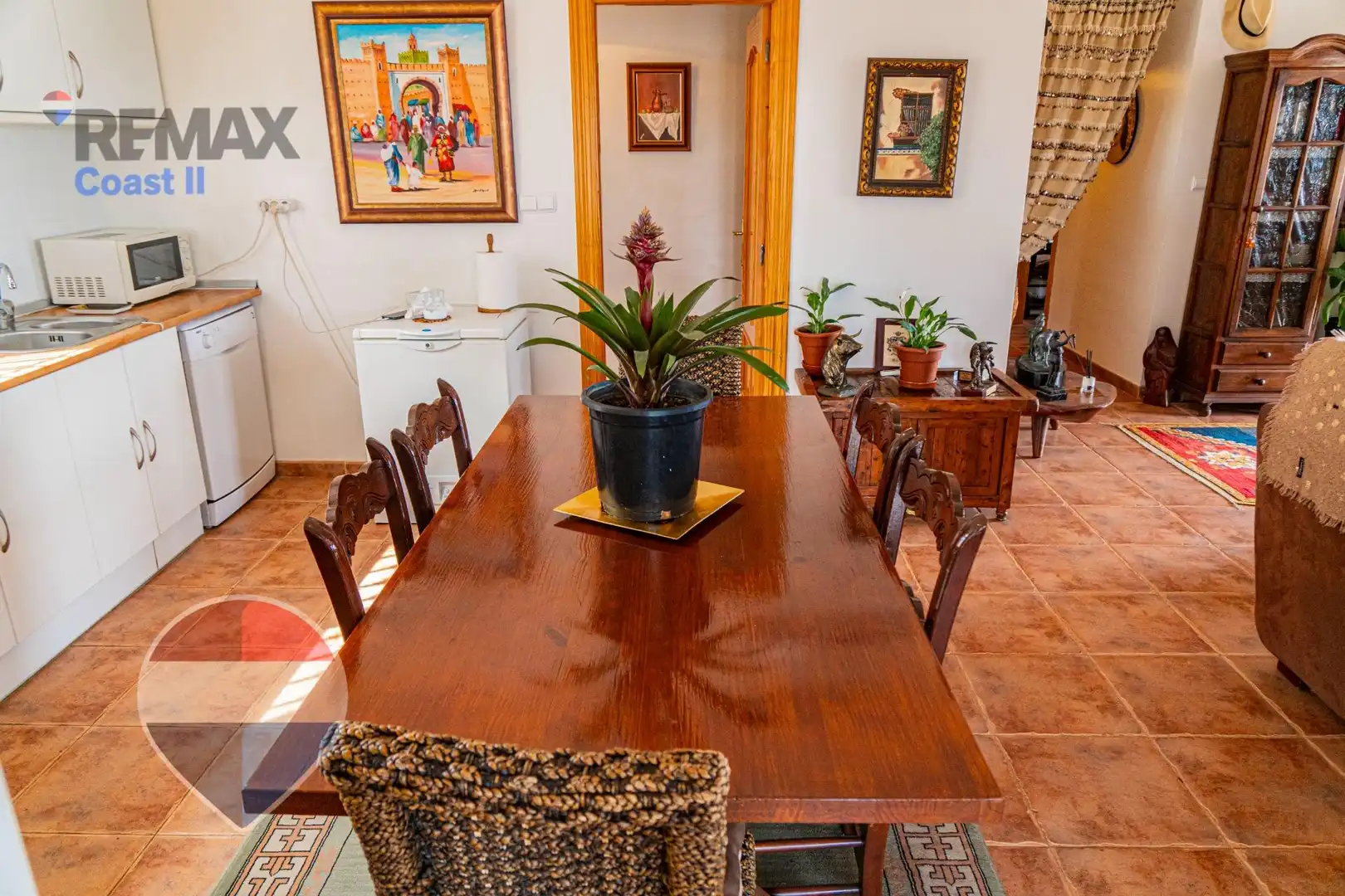 Comedor de Casa o chalet en venta en Moraleda de Zafayona con Aire acondicionado, Calefacción y Jardín privado