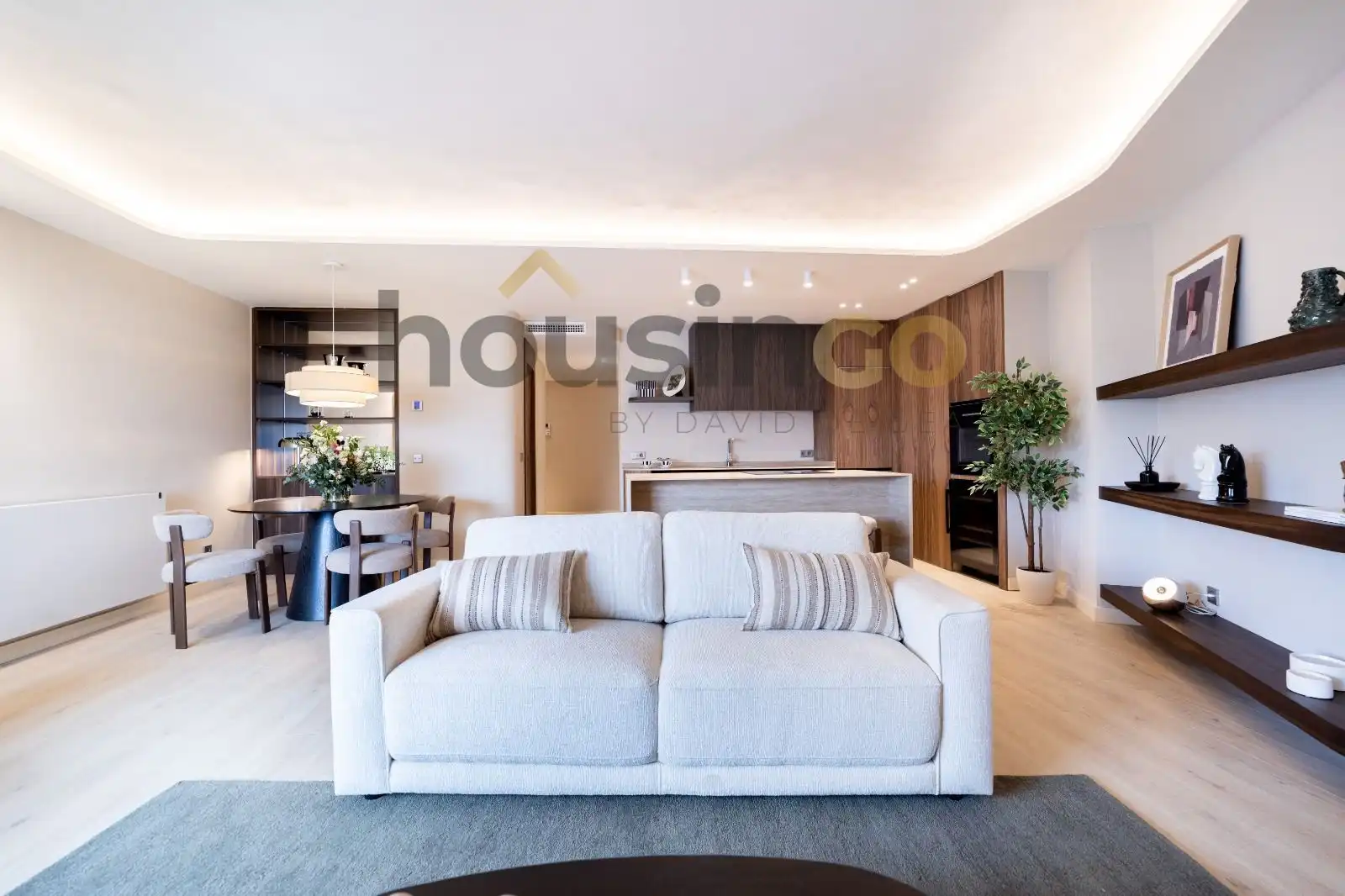 Wohnzimmer von Wohnung zum Verkauf in Madrid mit Klimaanlage, Heizung und Abstellraum