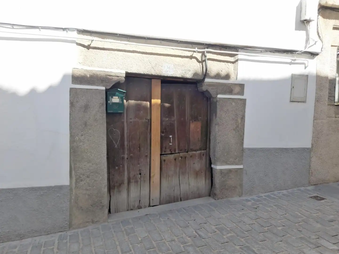 Vista exterior de Piso en venta en Béjar
