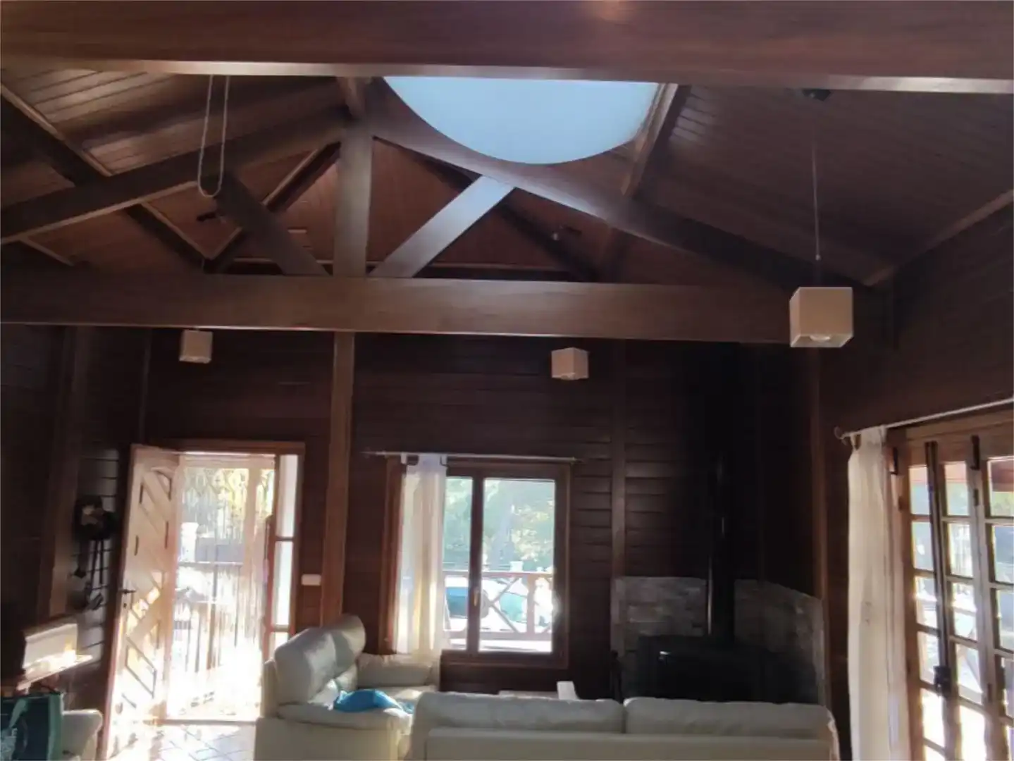 Sala d'estar de Casa o xalet en venda en Utiel amb Aire condicionat, Jardí privat i Traster