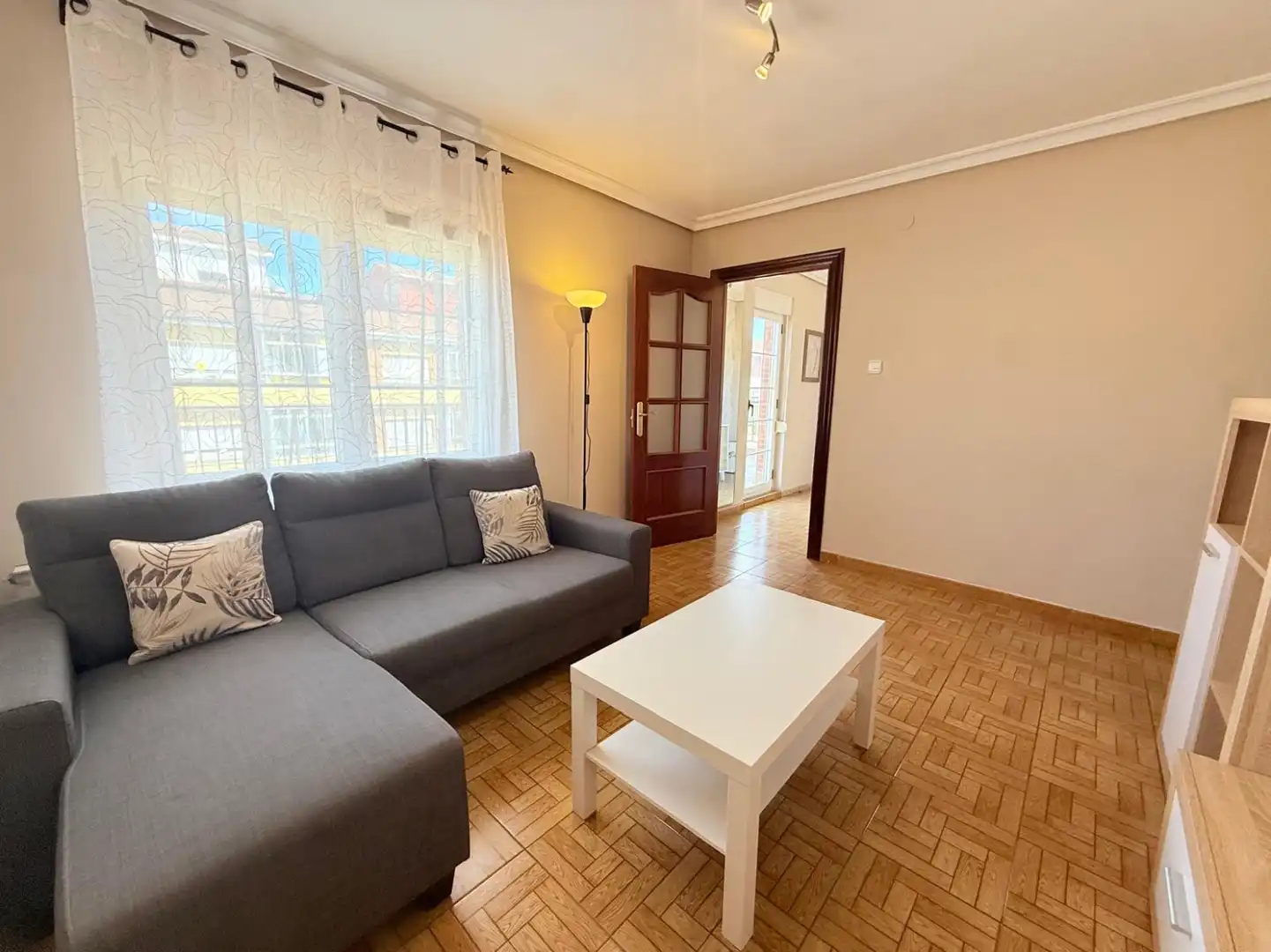 Living room of Attic for sale in Castrillón  with Heating, Parquet flooring and Terrace